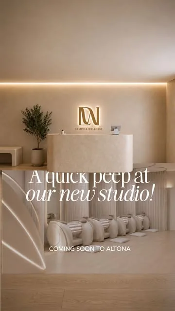 Warm neutral Lymph and Wellness studio in Altona