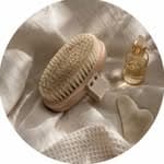 Atmospheric studio detail for Full-body red light therapy bed